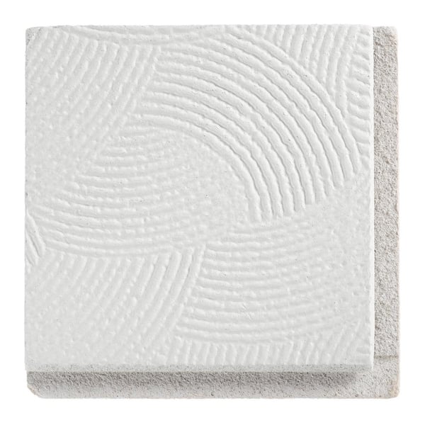 Armstrong CEILINGS Pinehurst Tongue and Groove White Ceiling Tile Sample 6 in. x 6 in.