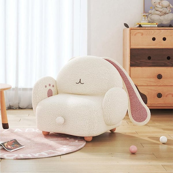 25.98 in. Wide Round Arm Fabrics Square Sofa in. Beige