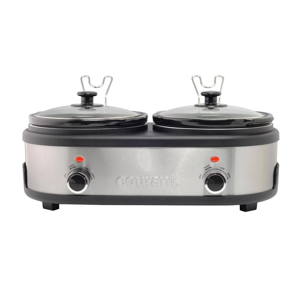 New Crockpot 2-Quart Slow Cooker in Stainless Steel