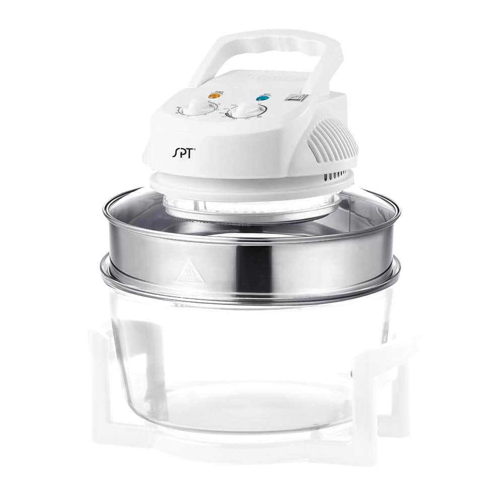 1300 W White Countertop Convection Oven with Built-in Timer and Extender Ring price history on PriceWatchPro