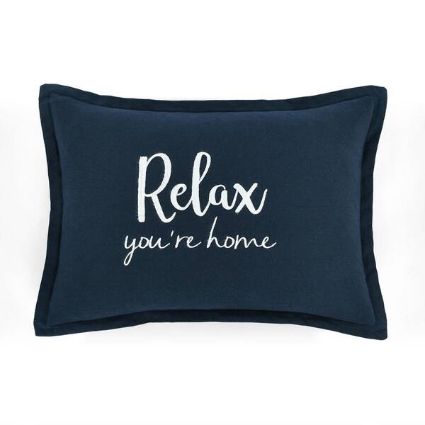 relax throw pillow