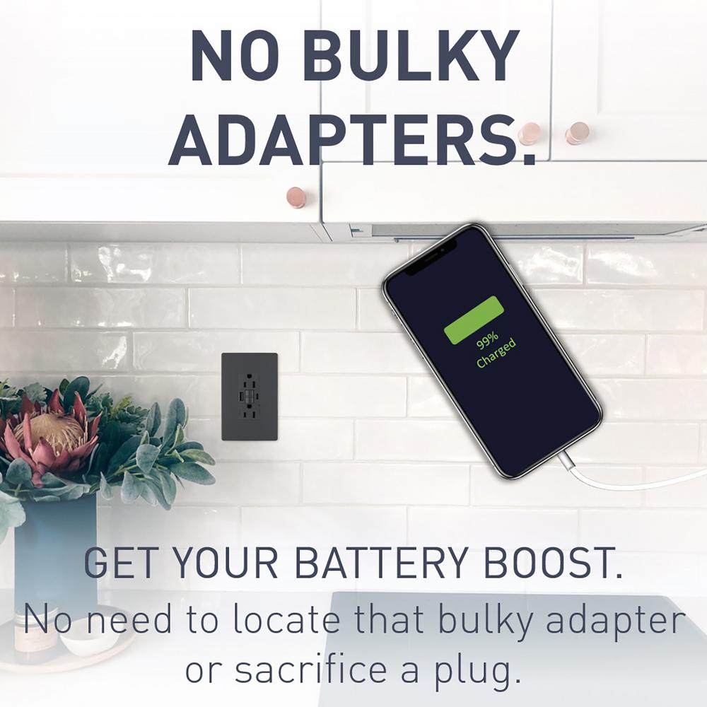 Two 2P E 15A USA Outlet With GFCI Grey - IMP - Foto 11