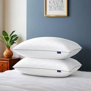 Microfibre White King Bed Pillows (Set of 2)