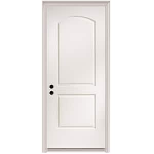 32 in. x 80 in. Caiman Right-Hand Primed Composite 20 Min. Fire-Rated House-to-Garage Single Prehung Interior Door