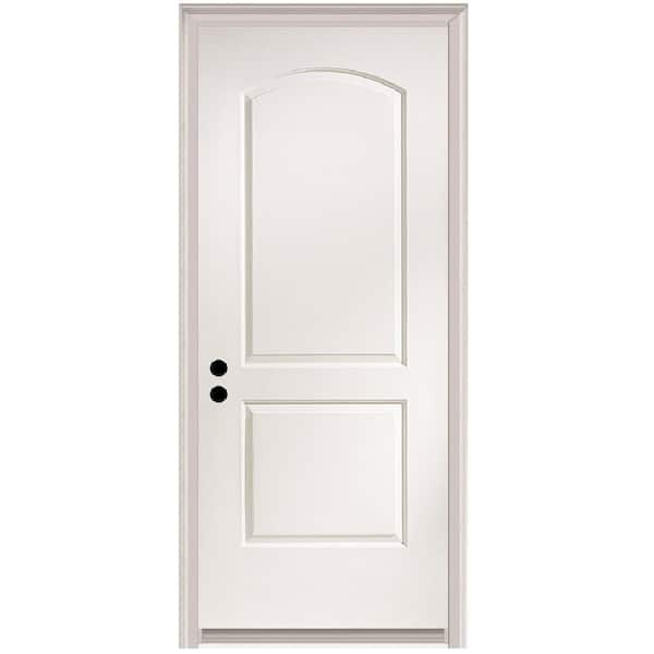 32 in. x 80 in. Caiman Right-Hand Primed Composite 20-Minute Fire-Rated House-to-Garage Single Prehung Interior Door