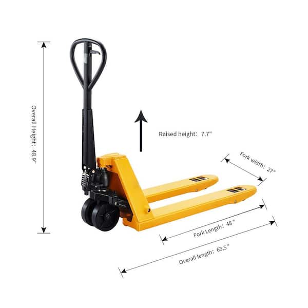 TORY CARRIER 11,000 lbs. Load Capacity Heavy Duty Manual Pallet