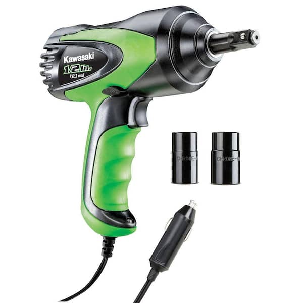 Kawasaki 12-Volt 1/2 in. Impact Wrench Kit (Tool-Only)