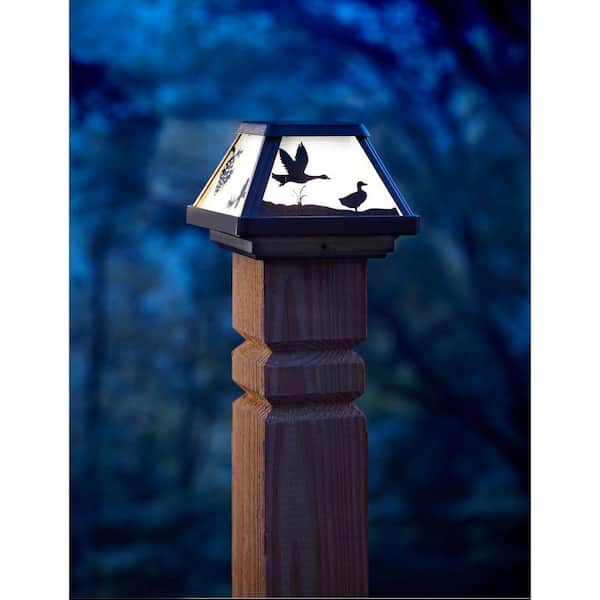 Moonrays solar outlet post lights