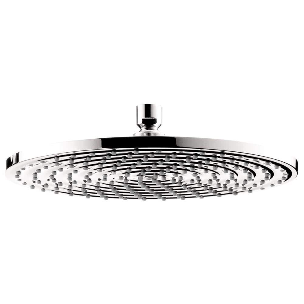 12-Inch Chrome Modern Wall Mounted Rain Shower Head
