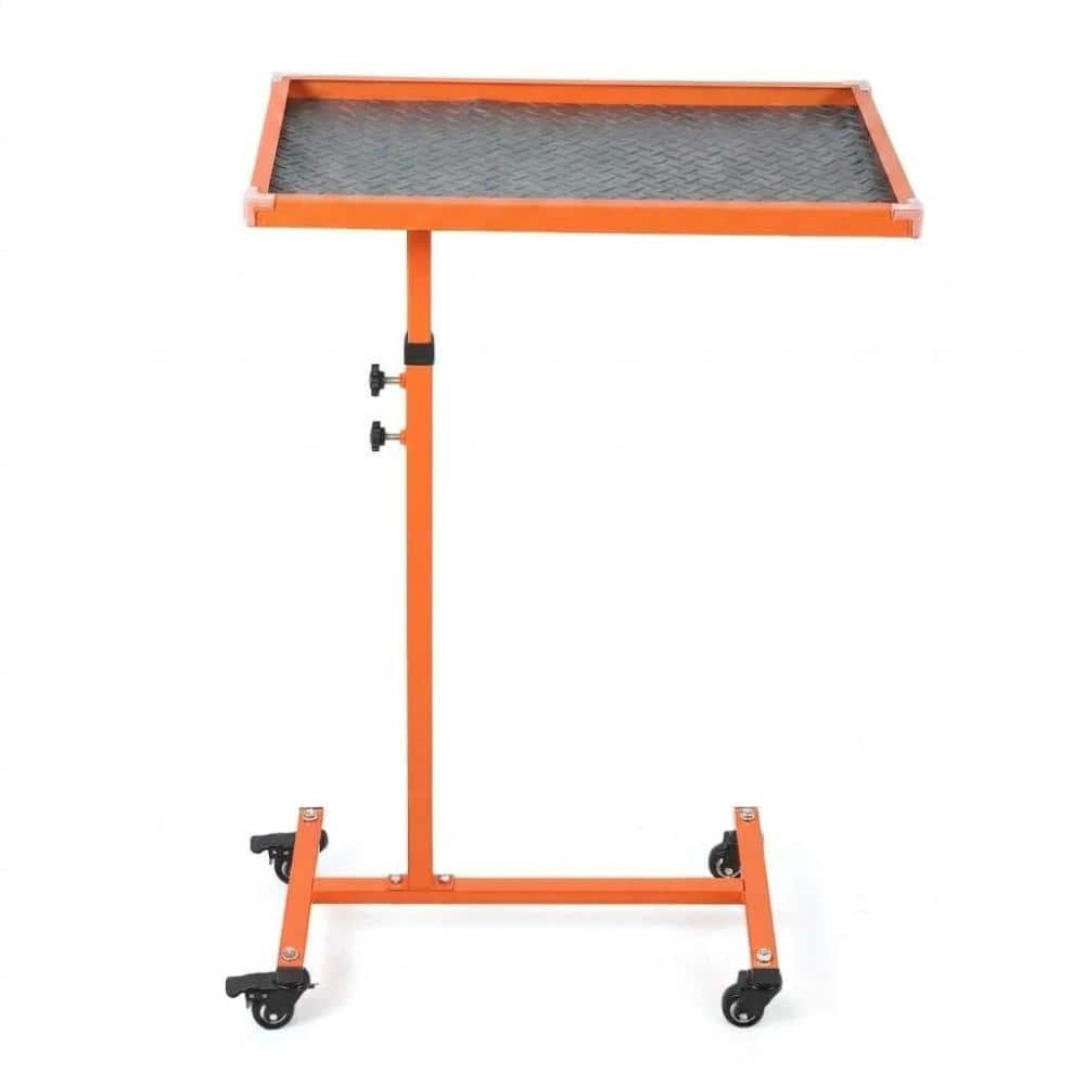 220lbs Heavy Duty 26.7 in. x 17 in. D Steel Mobile Workbench Cabinet Tool Cart with 360° Swivel Casters price history on PriceWatchPro