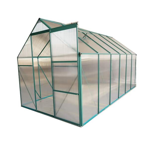 JimsMaison 74.8 in. W x 146.06 in. D x 76.77 in. H Walk-In Greenhouse
