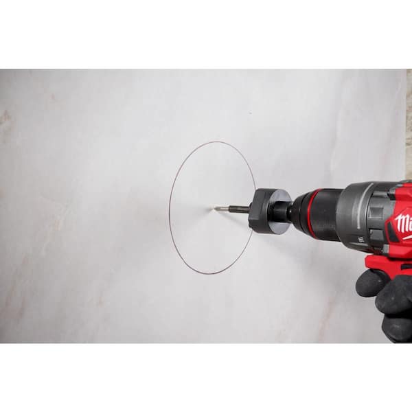 3/8 in. Pull-Back Hole Saw Arbor w/ Retractable Starter Bit
