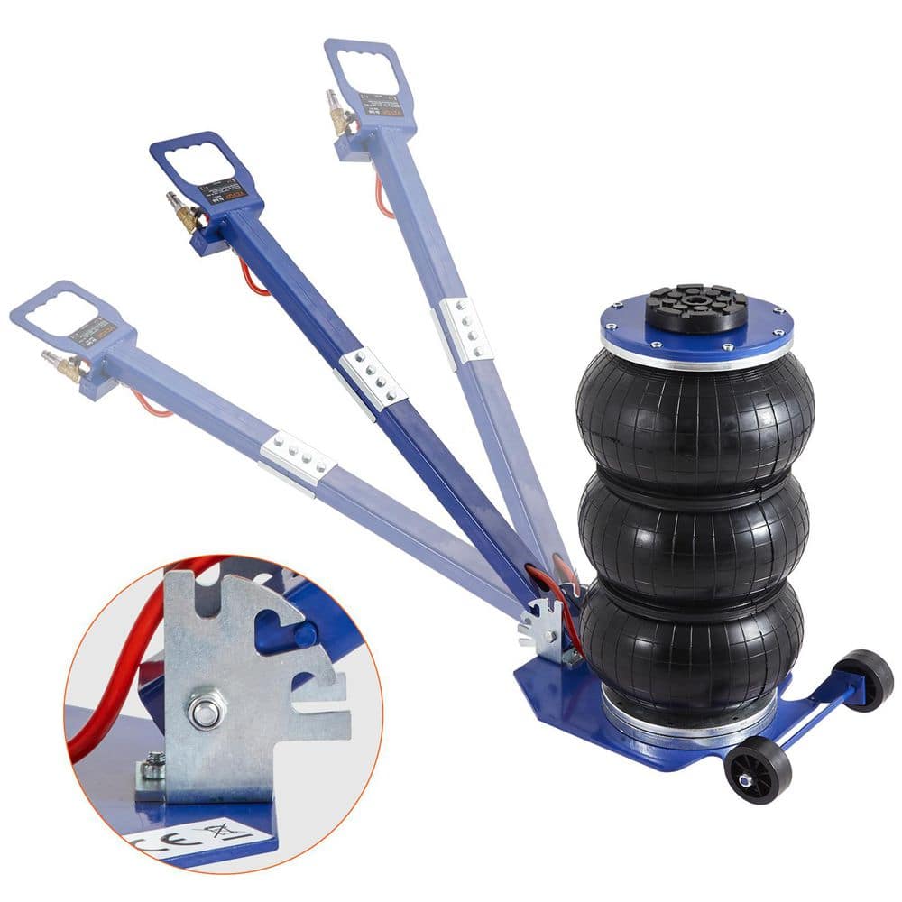 Air Jack, Airbag Jack with Six Steel Pipes, Fast Lifting Pneumatic Jack for Cars, Garages, Repair (Blue) 2025 update price history on PriceWatchPro