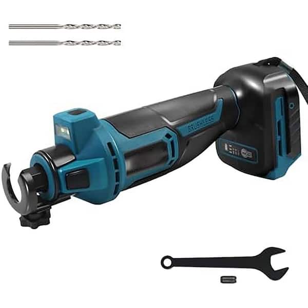 Cordless Drywall Cut-Out Tool 30000RPM Rotary Saw for Drywall Paneling Ceiling Tiles Plywood Wood