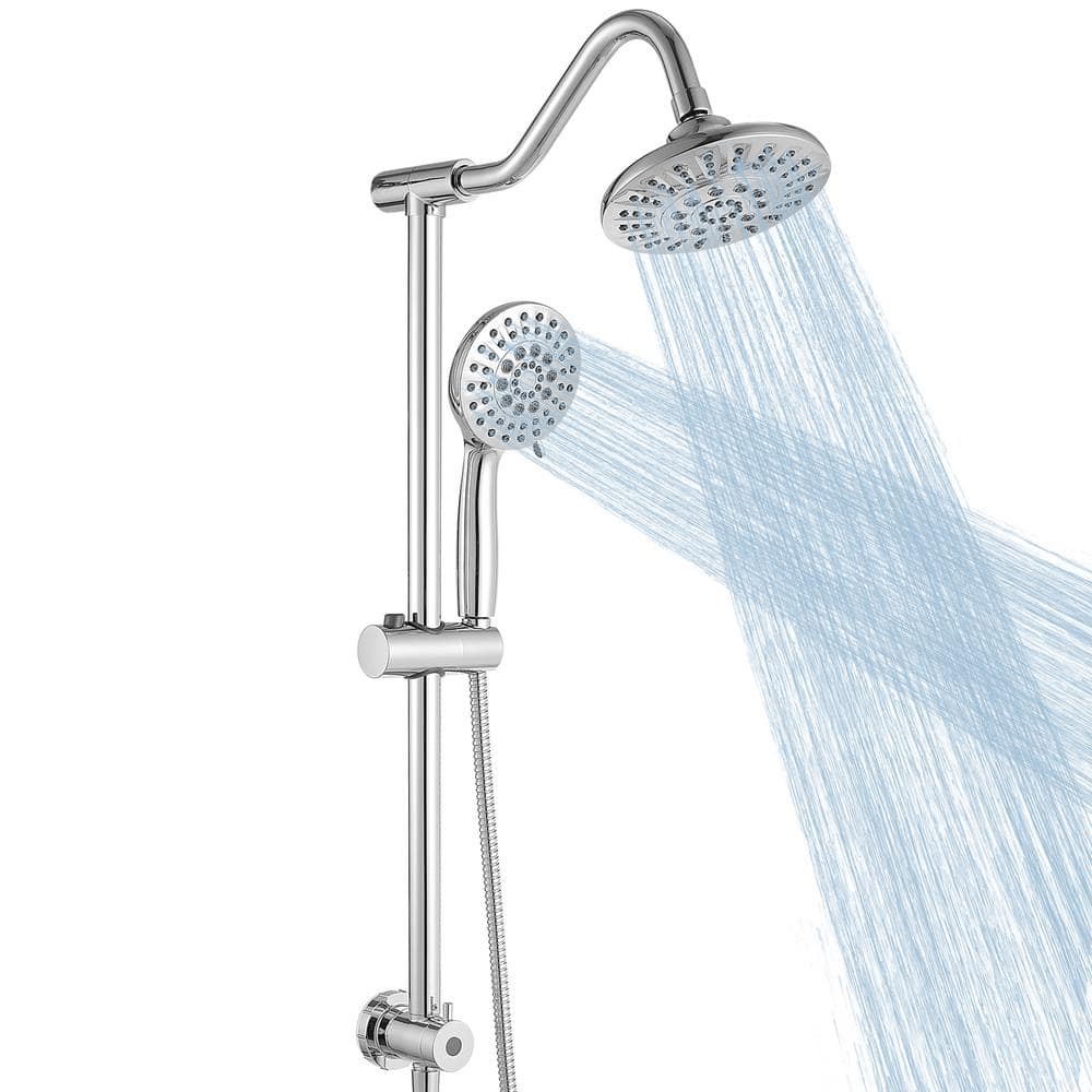 ᐈ 【Spring RC-550/320-A Wall-Mounted Shower Head in Chrome】 Buy Online, Best  Prices