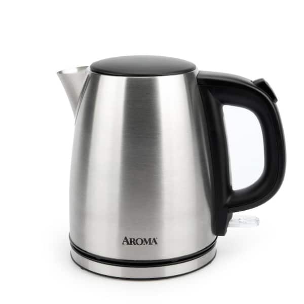 Aroma 4-Cup Stainless Steel Electric Kettle