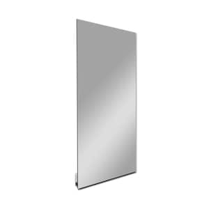 Glass Heater 500-Watt Radiant Wall Hanging Heat Panel with Decorative Artwork - Mirror