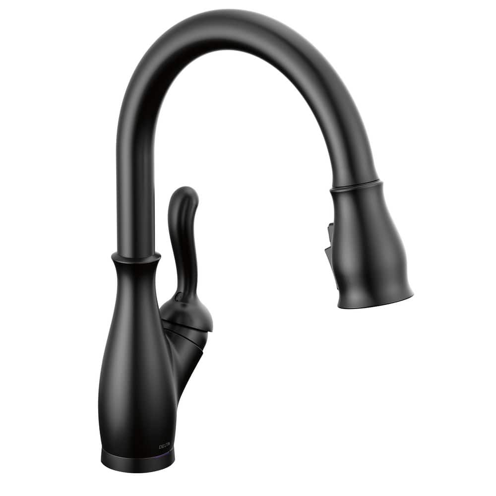 Nauxus NX96718-MB Kitchen Faucet with Side Spray Finish: Matte Black