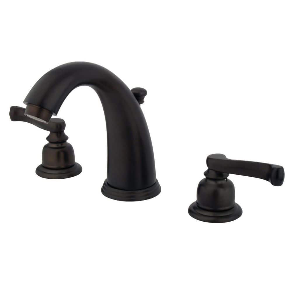 Royale Oil Rubbed Bronze Widespread Bathroom Faucet