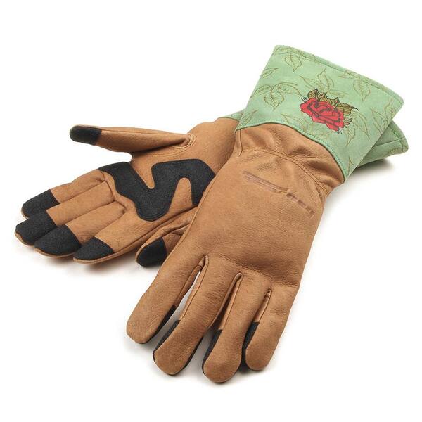 Forney Women's M Signature Thorn Rose Gloves