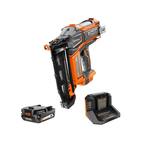 18V Brushless Cordless 16-Gauge 2-1/2 in. Straight Finish Nailer Kit with 18V Lithium-Ion 2.0 Ah Battery and 18V Charger