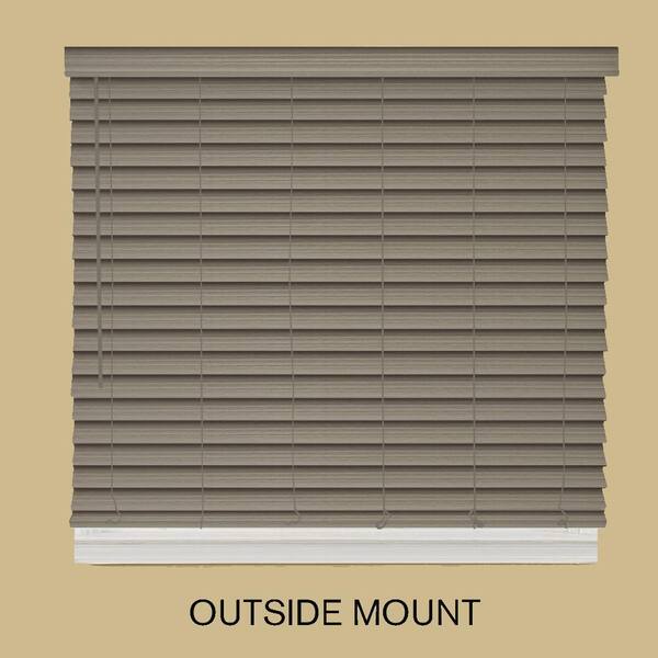 Get Home Decorators Collection Faux Wood Blinds Shortening