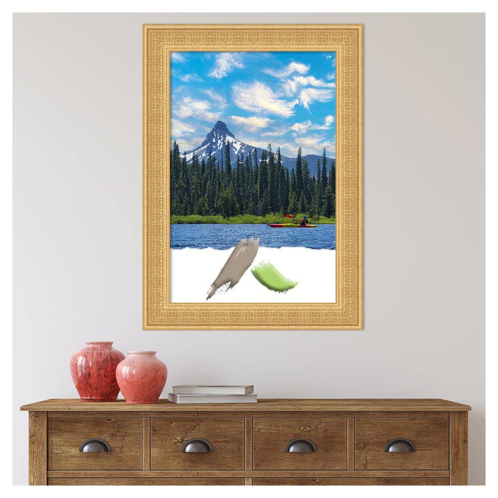Trellis Gold 20x30 Wood Wall Picture Frame