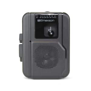 Portable Cassette Player with Bluetooth Out, Black (EPC-1001)