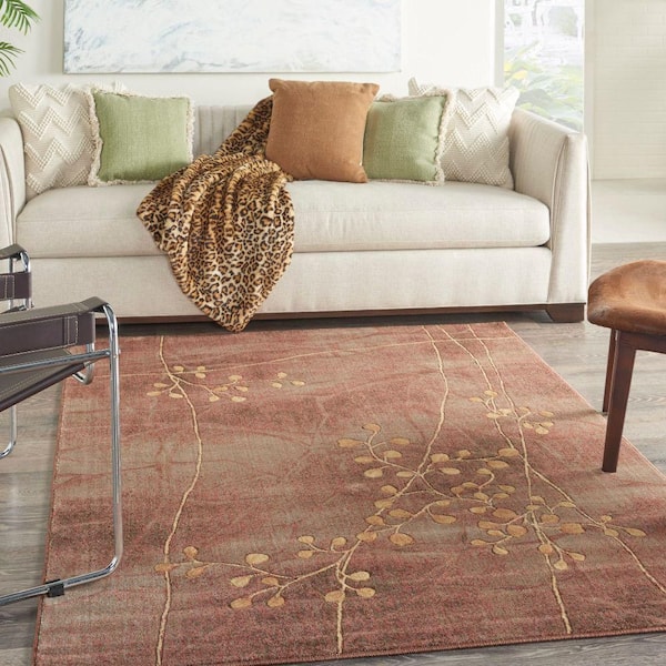 Somerset Multicolor 5 ft. x 7 ft. Oriental Modern Area Rug