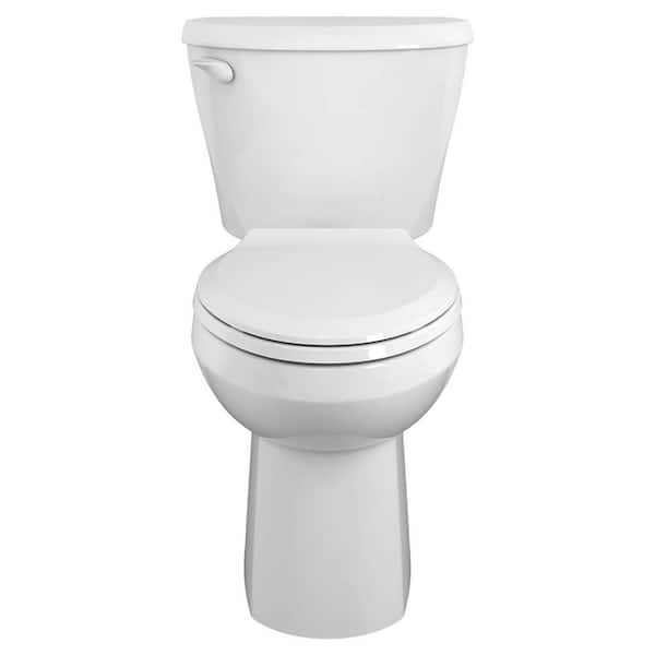 Colony 3 2-Piece 1.28 GPF Single Flush Chair-Height Elongated Toilet in White, Seat Not Included