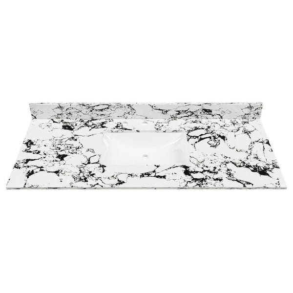 TCYO 49 in. W x 22 in. D Sintered Stone Rectangular Vanity Top in