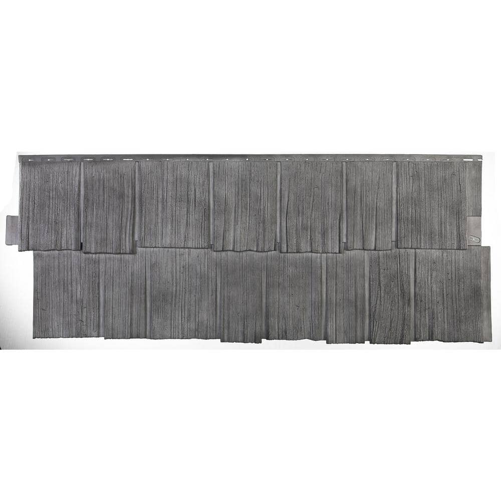 Novik Shake HS - 18.75 in. x 48.38 in. Hand-Split Shake in Basalt (49. ...