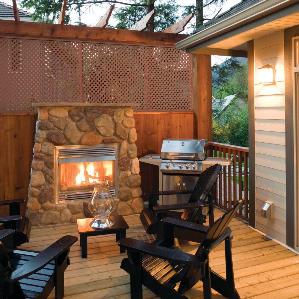 California Redwood Privacy Diamond Vinyl Lattice Panel