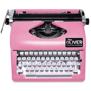 Timeless Manual Typewriter in Pink