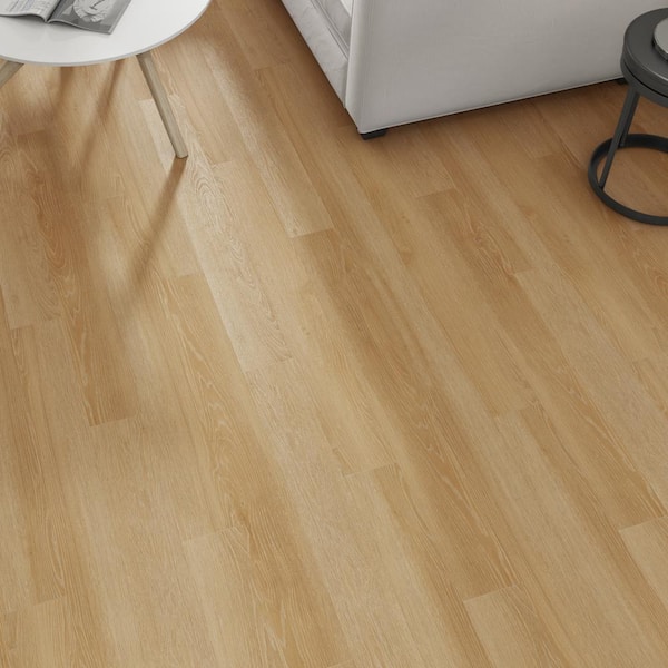 Polished Pro Golden Glow 20 MIL x 6 in. W x 48 in. L Click Lock Waterproof Luxury Vinyl Plank (27.81 sq. ft./ctn)