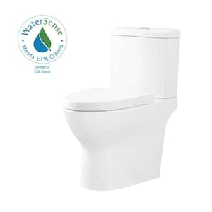 Beverly 2-Piece 1.1/1.6 GPF Dual Flush Elongated Toilet in White, Seat Included