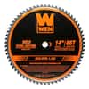 WEN 14 in. 66-Tooth Carbide-Tipped Professional Metal Saw Blade for ...