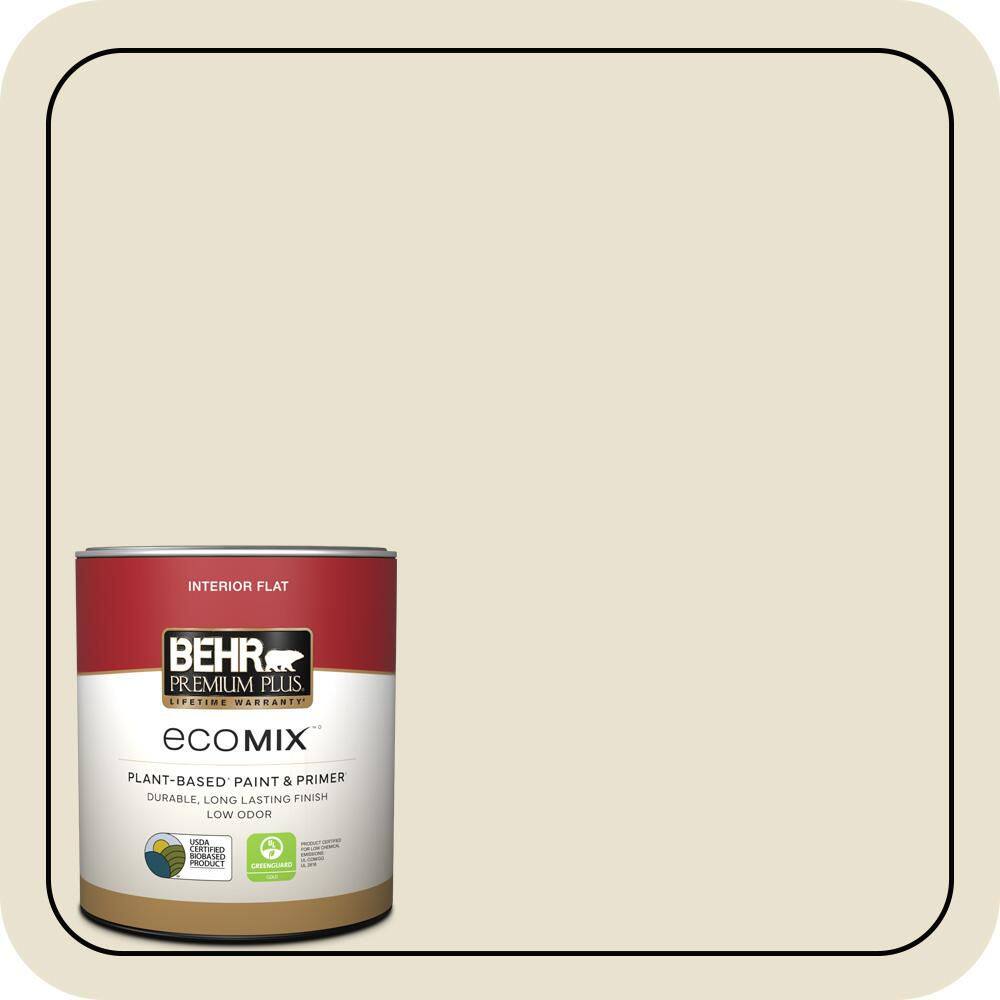 1 qt. #S330-1 Baby Artichoke Flat EcoMix Plant-Based Interior Paint & Primer price history on PriceWatchPro