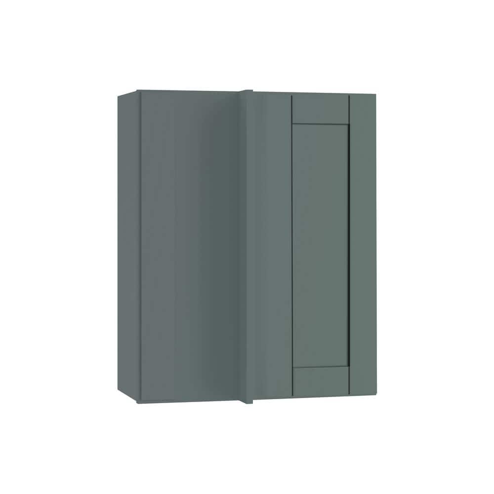Washington 24 in. W x 12 in. D x 30 in. H Assembled Plywood Wall Blind Kitchen Cabinet in Verdant Green with Soft Close price history on PriceWatchPro