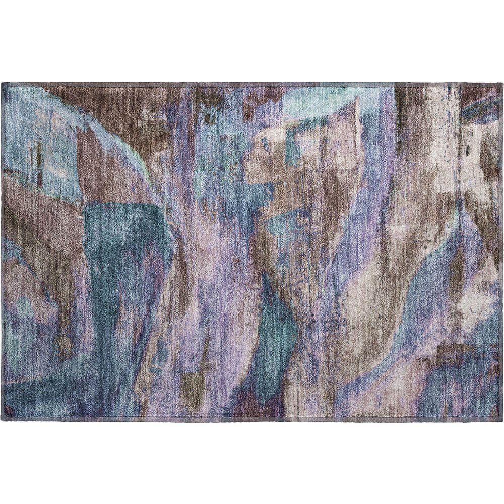 Mayfield Premium Machine Washable Abstract AMF2040 Mocha 2 ft. x 3 ft. Accent Rug price history on PriceWatchPro
