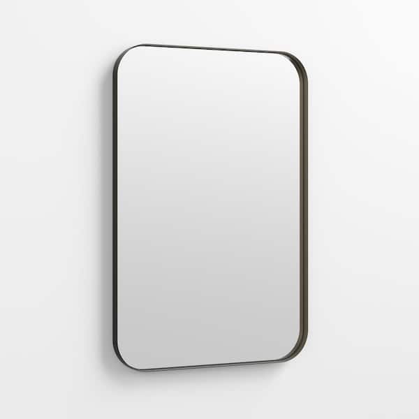 Thin Metal Frame Mirror - 30x42 - Oil-Rubbed Bronze