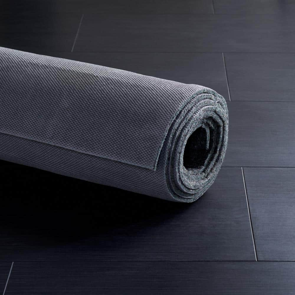 Unique Loom Uni-Luxe Dual Surface Felt and Rubber Non-Slip Rug Pad 1/4  Thick (2'x 8' Runner)