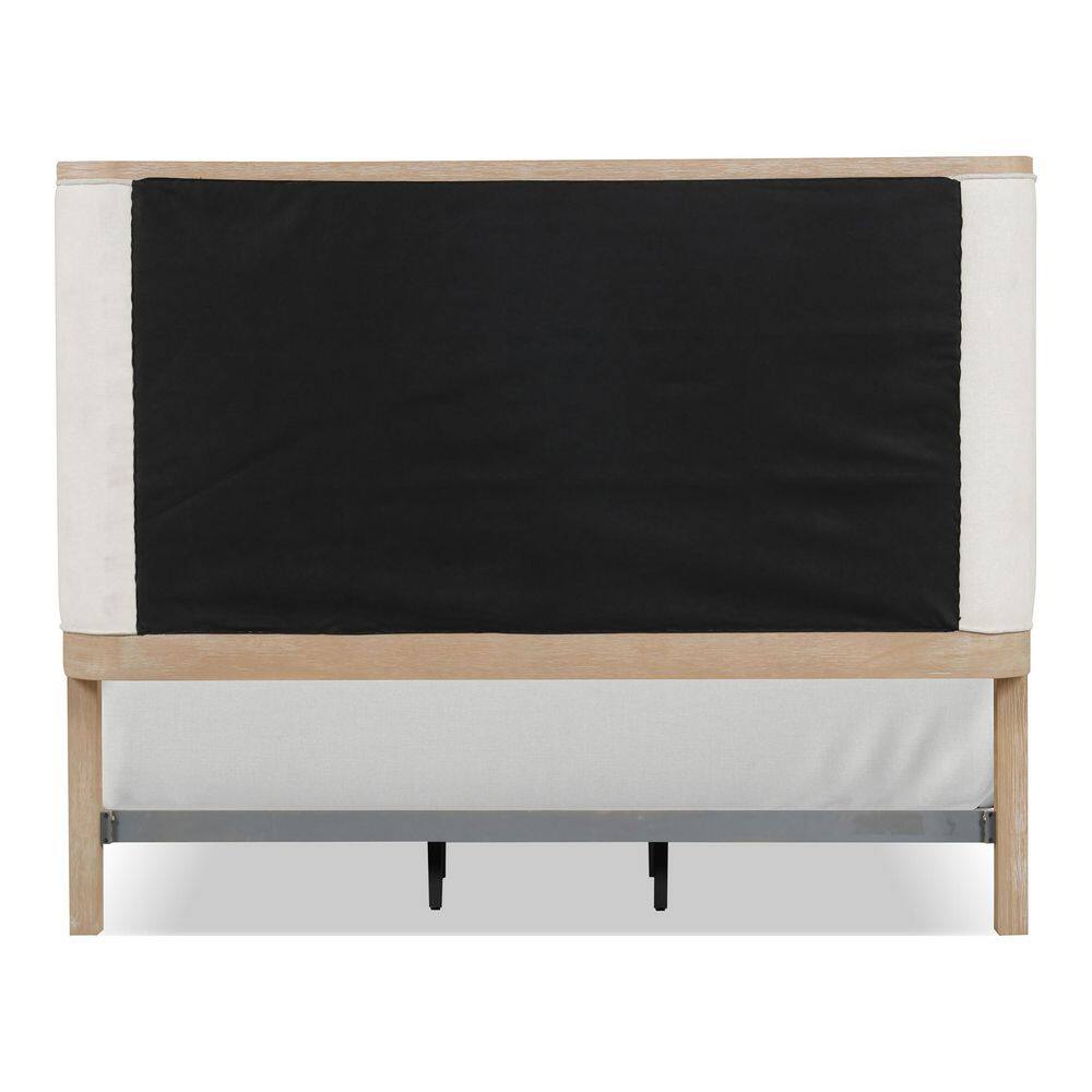 Ellington Brown Wood Frame King Panel Bed with Solid Wood - thumbnail 6