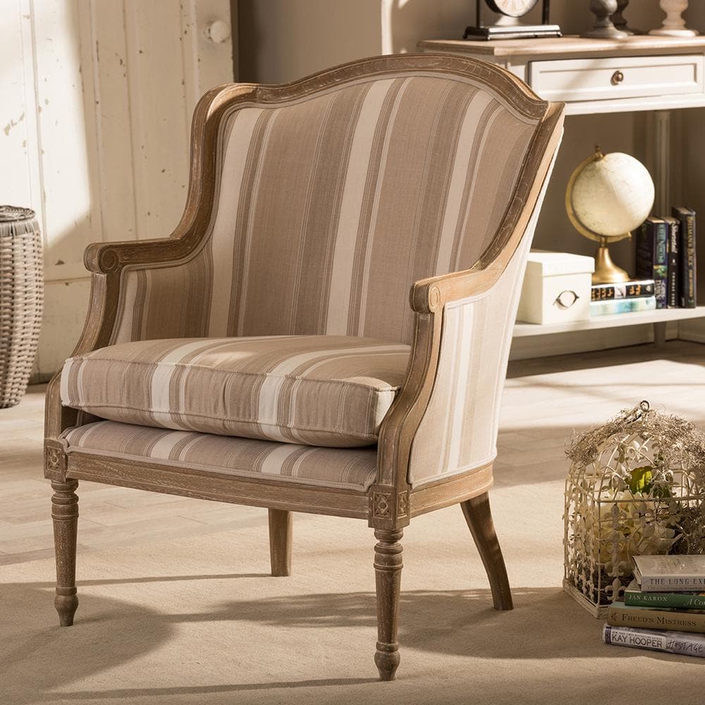 baxton studio charlemagne accent chair