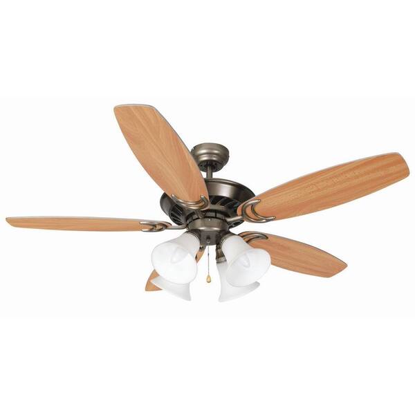 Design House Cabriolet 52 in. Rustic Pewter Ceiling Fan