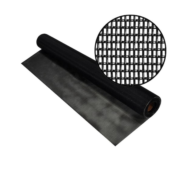 Phifer 48 in. x 25 ft. Black Pet Screen