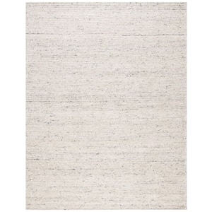 Himalaya Ivory 8 ft. x 10 ft. Solid Color Area Rug