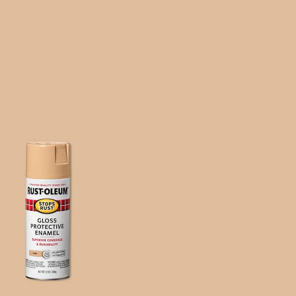 Rust-Oleum Stops Rust 12 oz. Protective Enamel Gloss Sand Spray Paint (6-Pack)