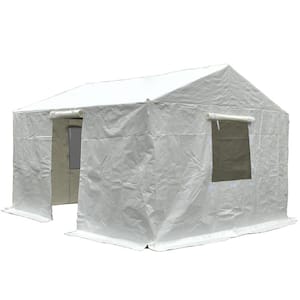 12 ft. x 14 ft. Universal Winter Gazebo Cover for Hardtop Gazebos with Gable Roof