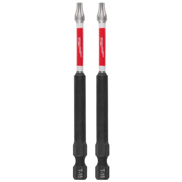 Milwaukee SHOCKWAVE Impact Duty 3-1/2 in. T15 Torx Alloy Steel